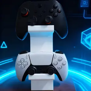 3-function PS5 and Xbox Controller Holder and Headphone Holder, Saving Desktop Space, Suitable for Game Controller Storage Racks, Controller Holders, Headphone Holders and Other Game Accessories