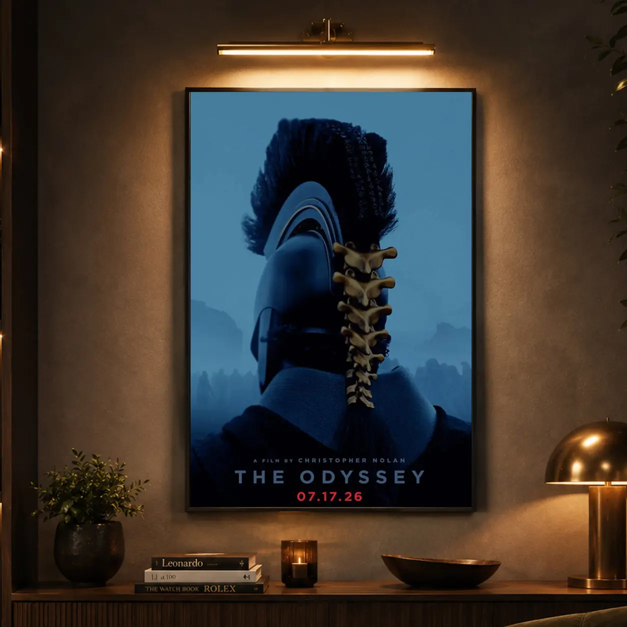 Movie Poster Decor, The Odyssey Movie Poster, Film Artwork, Movie Art Home Bedroom Office Dorm Decor, The Odyssey Movie Gift