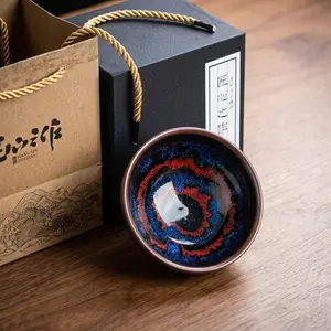 Heirs to Intangible Cultural Heritage! Jianzhan Teaware—Hand-Molded with Kiln-Transformed Glazes—A Piece Worthy of a Personal Collection