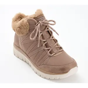 QVC Skechers Slip-ins Graceful Water-Repellent Hiker Boots - Cozy Stroll Sports & Outdoor Hiking Footwear QVC Skechers Slip-ins Graceful Water-Repellent Hiker Boots - Cozy Stroll Sports & Outdoor Hiking Footwear