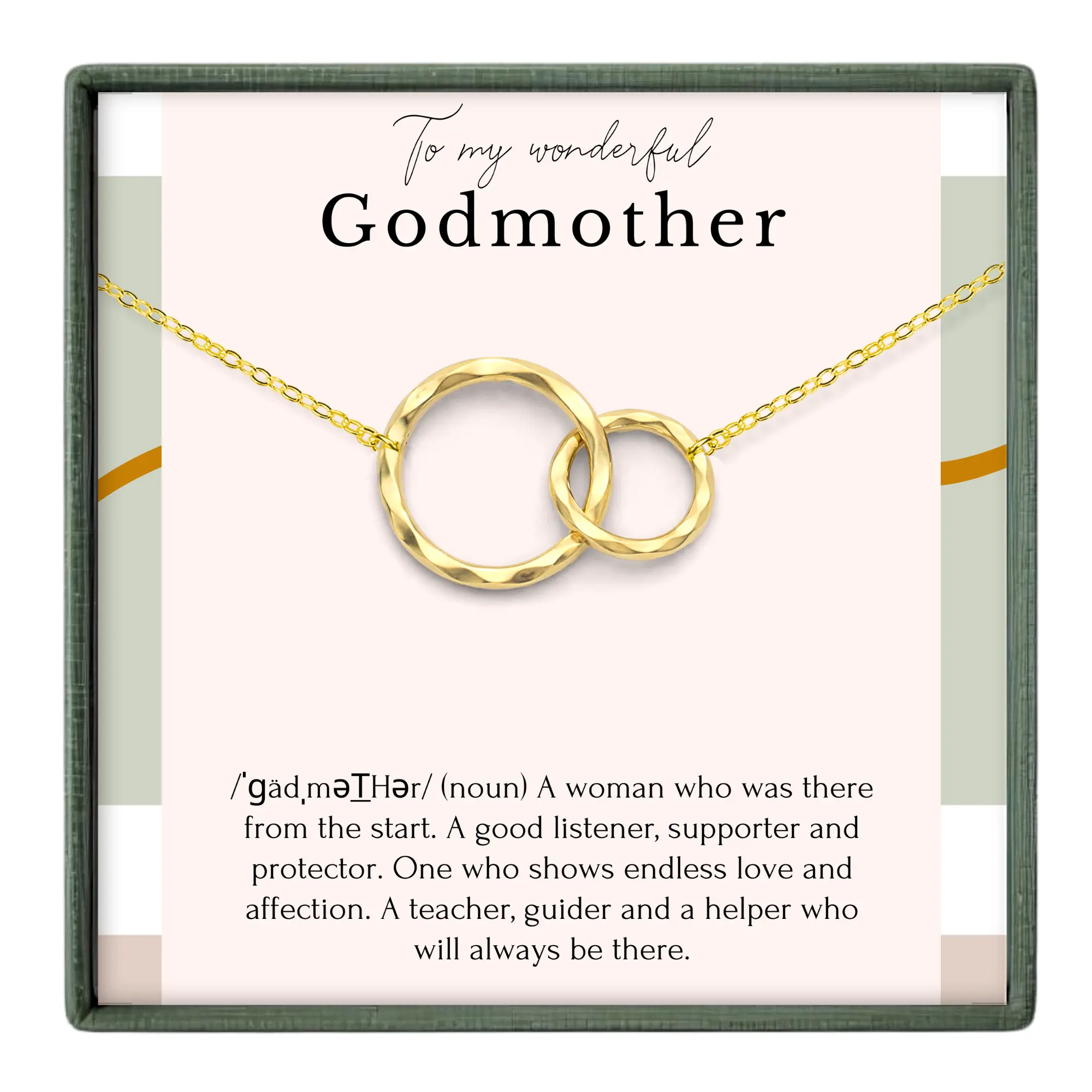 Baptism Necklace – Gift for Her from Godmother