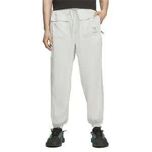 PUMA Mens X Koche Reversible Pants Casual Drawstring - Grey