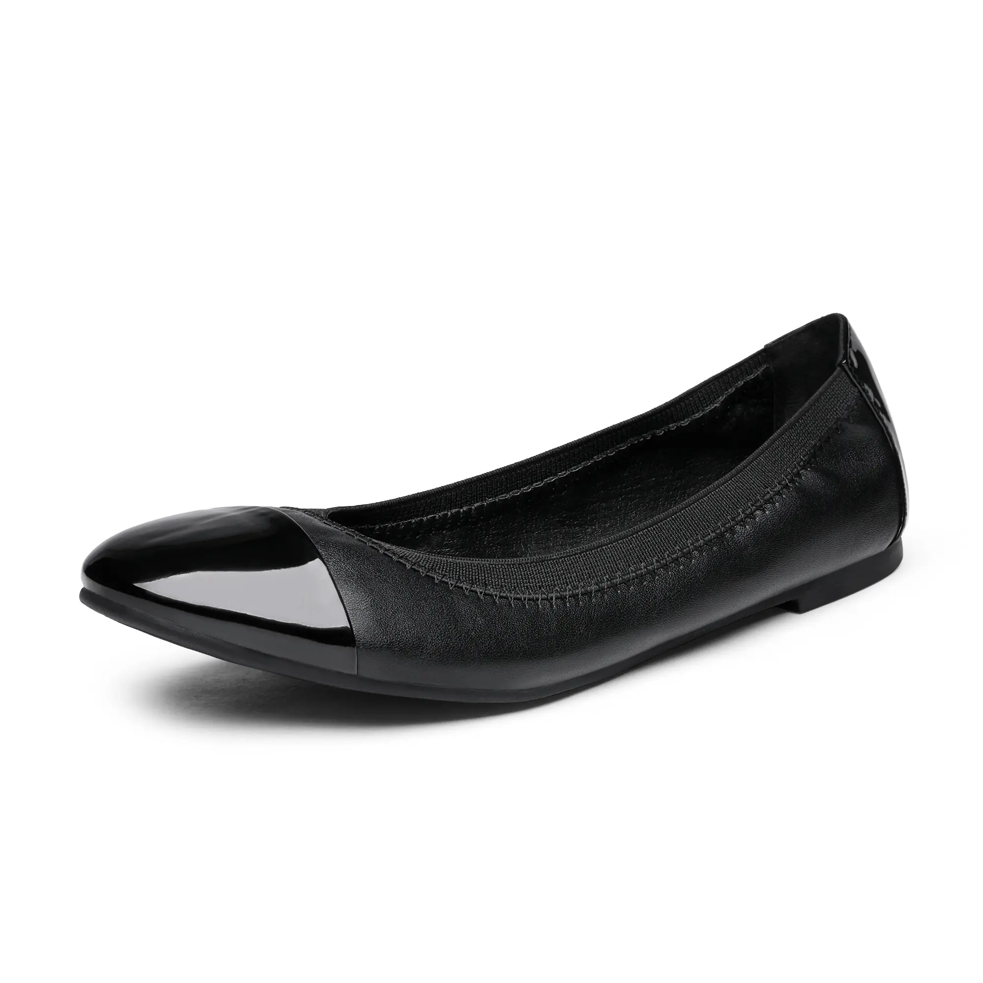 DREAM PAIRS Women's Classic Soft Round Toe Rubber Flat Shoes - Comfortable Daily Walking Footwear for Women, Flat Shoes For Women