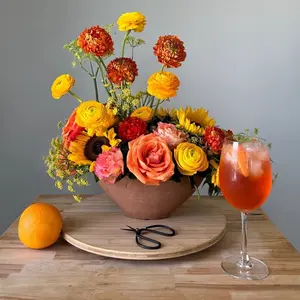 Pretty Flowers for Weddings, Birthdays, Anniversaries - Set of Fresh and Vibrant Flowers mom gift christmas