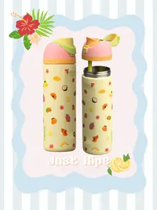 Owala Just Ripe 24oz FreeSip Water Bottle – Trendy Stainless Steel Insulated Bottle for Work, School, Fitness & Travel