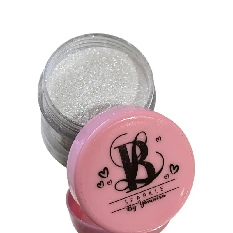 White Loose Cosmetic Texture Powder, Makeup Pigment for Eye Makeup, Suitable for All Skin Types