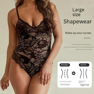 Full Lace Shapewear Bodysuit or Built-In Shapewear Faux Leather Midi Skirt nebility  bodysuit waist trainer