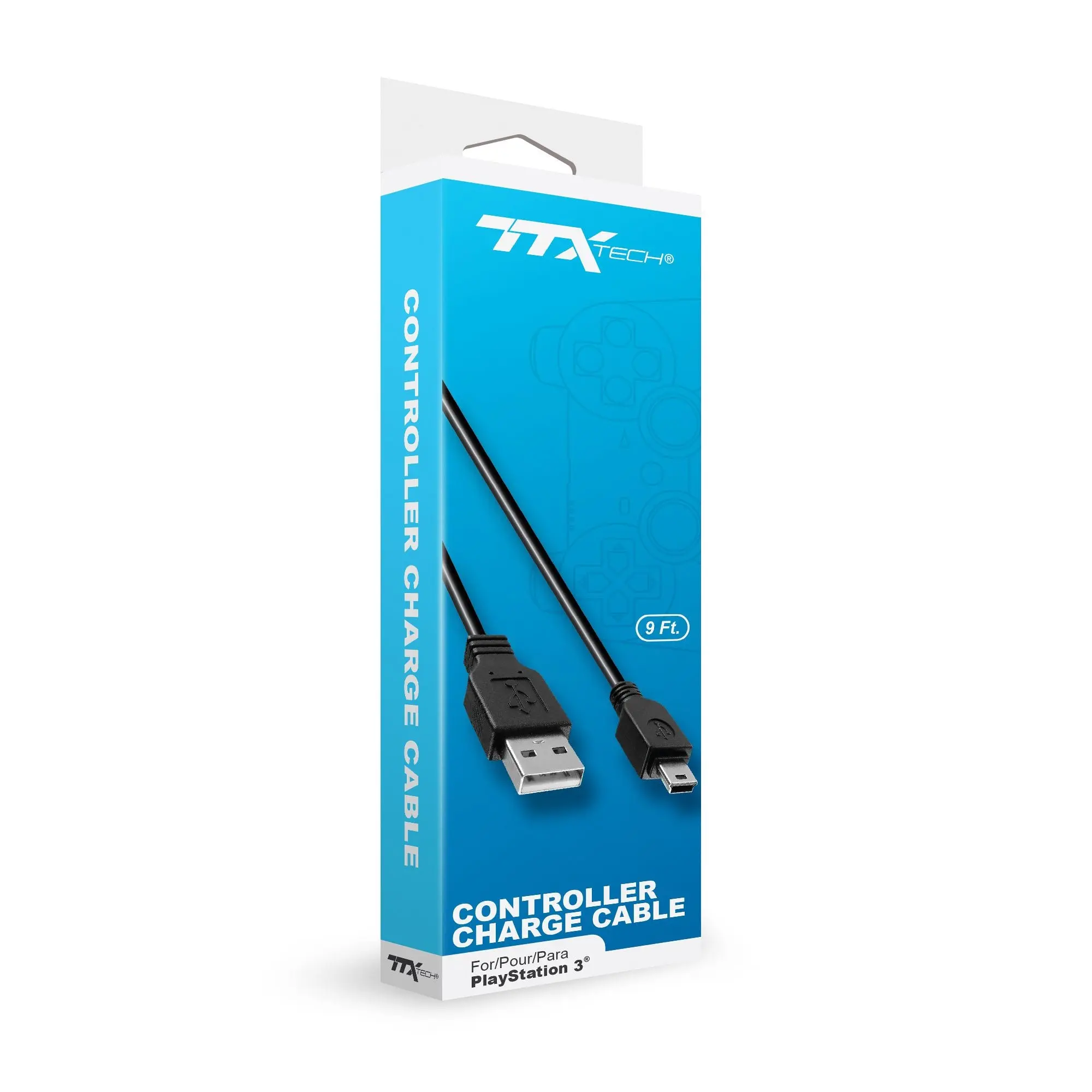 Controller Charge Cable - 9 ft