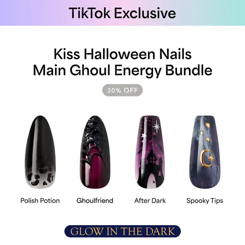[TikTok Exclusive] Kiss Press-On Nails Halloween Bundle - Main Ghoul Energy