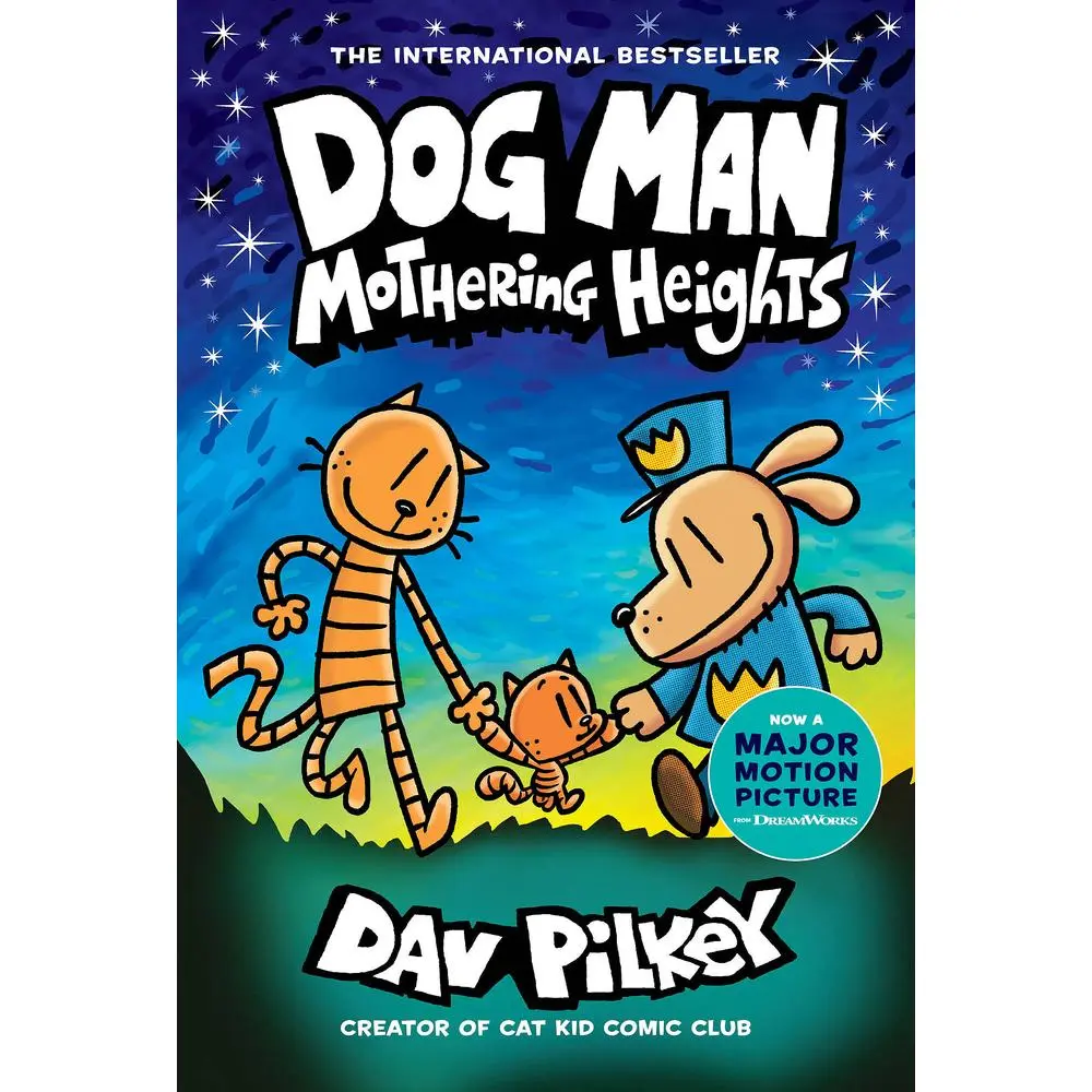 USED Book - Dog Man: Mothering Heights: From the Creator of Captain Underpants (Dog Man #10) (10) by Pilkey, Dav (Hardcover) - english