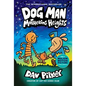 USED-Dog Man: Mothering Heights: From the Creator of Captain Underpants (Dog Man #10) (10) by Pilkey, Dav (Hardcover)