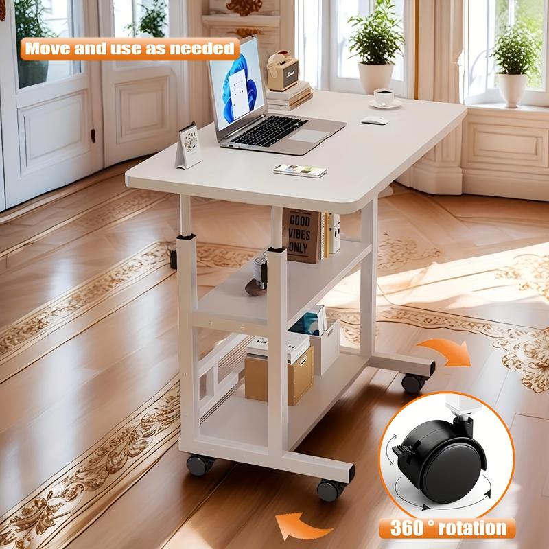 standing desk rolling desk portable desk stand up desk small desk small standing desk rolling desk adjustable height walking pad walking pad desk mobile desk rolling table walking desk tall desk