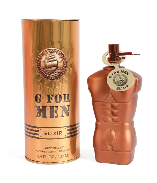 G FOR MEN ELIXIR SPRAY COLOGNE FOR MEN 100ML 3.4OZ