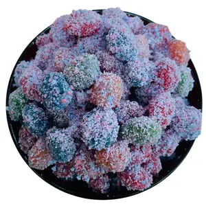 Boujee Munchies Cotton Candy Gushy Bites Sweet Gummy Filled Snack Fruit Flavor