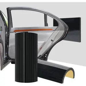Garage Wall Guards   Door Protector Wall Bumper Guard for Parking Garages - Garage Wall Guards -Wall Edge Protector Protect Your  - Wall Corner Edge Bumpers (2 Pack, Column)