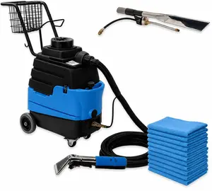 Mytee Lite 8070 Heated Carpet Extractor Bundle – Includes Air Lite 8400P Upholstery Tool, Crevice Tool, 15' Vacuum/Solution Hose, S3601 System Maintainer & 10 Microfiber Towels