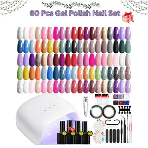 Cutics Colors Gel Nail Kit  UV Light | DIY Manicure Set  Perfect Christmas Gift!
