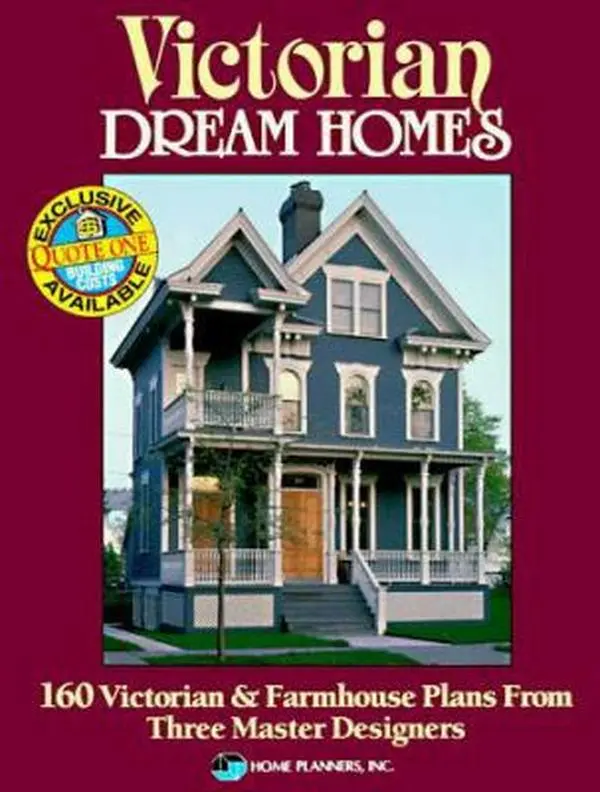 USED Book - Victorian Dream Homes: 160 Victorian & Farmhouse Plans from Three Master Designers by home-planners (Paperback) - english