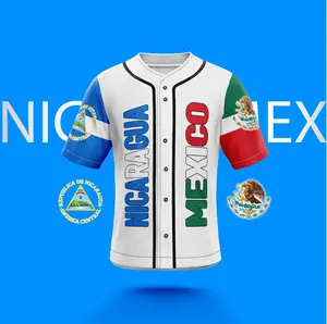 Mexico and Nicaragua Jersey design, Street wear, Unisex