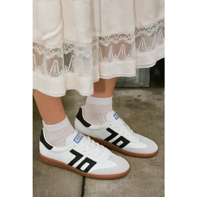 Back 70 Streetwear Cloud Sneakers White Black