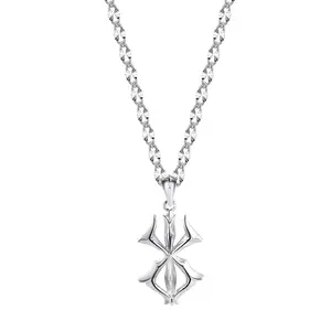 Anime Accessories Brand of Sacrifice Necklace Berserk Pendant Men's Jewelry Gift for Boys, Goth, Anime Lover