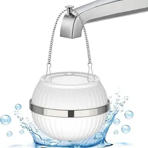 Bath Filter for Tub Faucet - 10 Stages Bathtub Water Filter Reduces Contaminants for Softer, Smoother Skin - 2,500 Gallons of Filtration