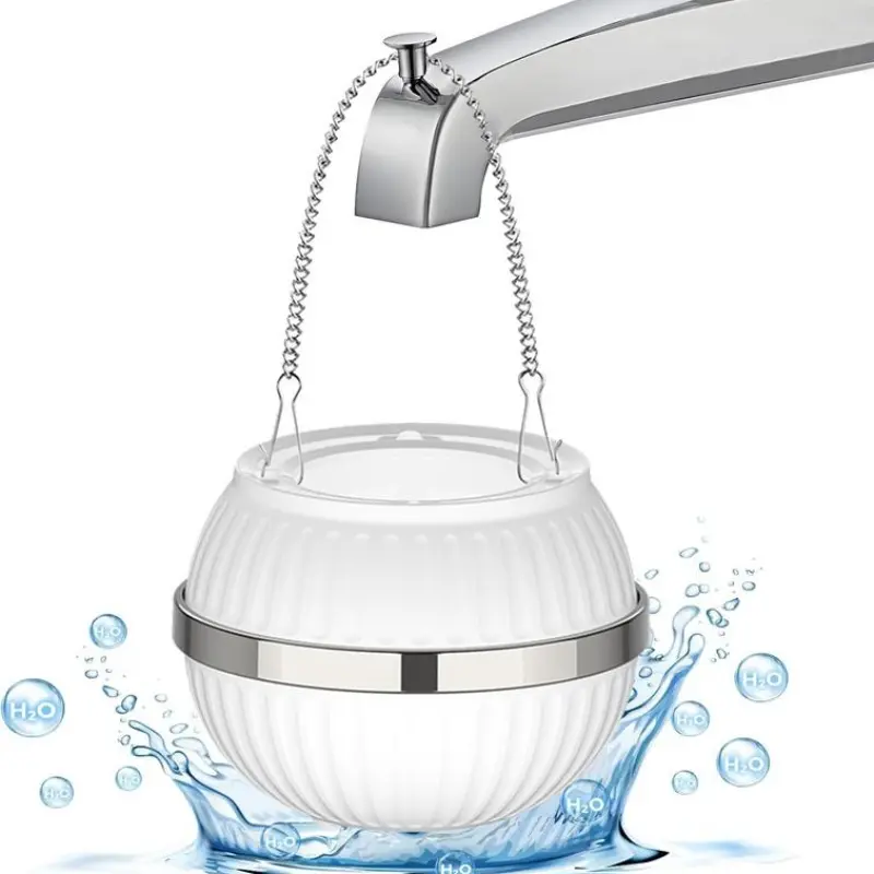 Bath Filter for Tub Faucet - 10 Stages Bathtub Water Filter Reduces Contaminants for Softer, Smoother Skin - 2,500 Gallons of Filtration