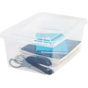 Iris  17 qt Storage Box, Clear
