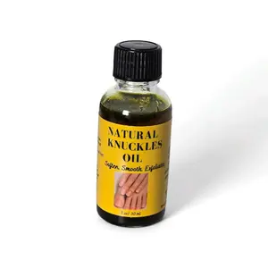 Natural Knuckle Care Oil 1 oz - Deeply Moisturizes & Softens Dry Knuckles & Hands for Daily Skin Care