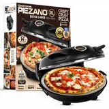 [XL] Piezano Extra Large 14" Pizza Oven - Granitestone - 800° Countertop Brick Style Pizza Oven - XL - Homemade or Frozen Pizza Pizza Maker Kitchen Appliances
