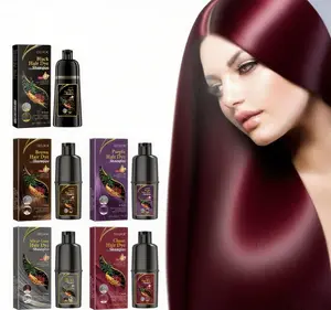 Claret Hair Dye Shampoo for At - Home Use, Solves Hair Dyeing Hassles, Gentle Nourishing and Easy to Use Haircare hair dye shampoo Balayage Color