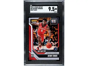 2020-21 Panini Instant Draft Night 2020 Anthony Edwards #DN3 RC /2207 SGC 9.5