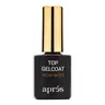 APRÉS Nail Top Gelcoat Non-Wipe 15ml, HEMA-Free Gel Top Coat, High Gloss Shine, Chip-Resistant, Self-Leveling & Non-Yellowing Finish