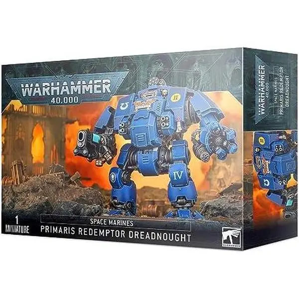 Warhammer 40k: Space Marines - Primaris Redemptor Dreadnought Warhammer 40k: Space Marines - Primaris Redemptor Dreadnought