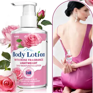Daily Moisturizing Body Lotion, Rose-Scented Body Moisturizer, Body Lotion for Dry Skin, Body Care, Moisturizes and Hydrates, Leaving Skin Soft And Smooth, Daily Moisturizer for Body, Exquisite Gift for Family, Hydrating Body Cream