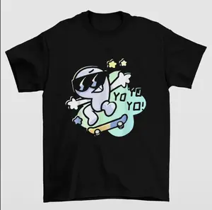 BFDI XFOHV Nine Yo Yo Yo T-Shirt Cartoon Meme Graphic Tee for Animation Fans