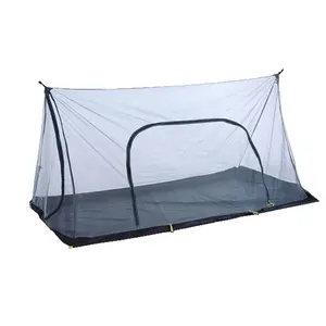 Mosquito Net with Portable Bag, Ultralight No-see-um Breathable Mesh Screen Tent with Waterproof Floor, Compact for Outdoors Camping, Backpacking and Traveling