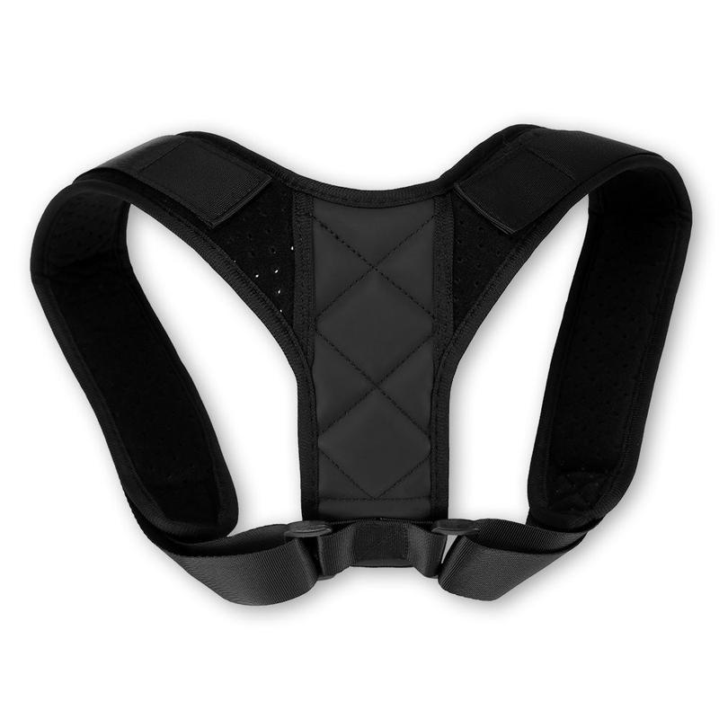 Posture Corrector Back with Adjustable Strap Support Brace Healthcare Black