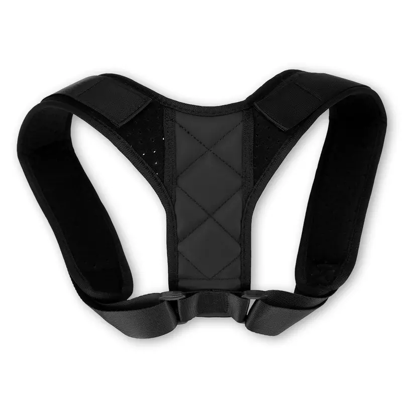 Posture Corrector Back with Adjustable Strap Support Brace Healthcare Black