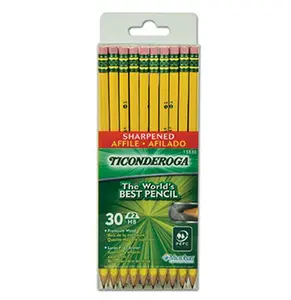 Dixon Ticonderoga Company DIX13830 Ticonderoga No 2 Pre Sharpened 30Pk