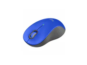 Logitech Signature M550 L Mouse - Optical - Wireless - 32.81 ft - Bluetooth - Blue - USB - 4000 dpi - Scroll Wheel - 3 Button(s) - 3 Programmable Button(s) - Large Hand/Palm Size - 1 x AA Battery Supp