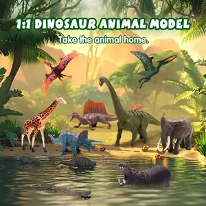 Simulation Animal Model Set, Realistic Simulation Animal Models, Perfect Gift for Animal Lovers & Collectors, Durable Material