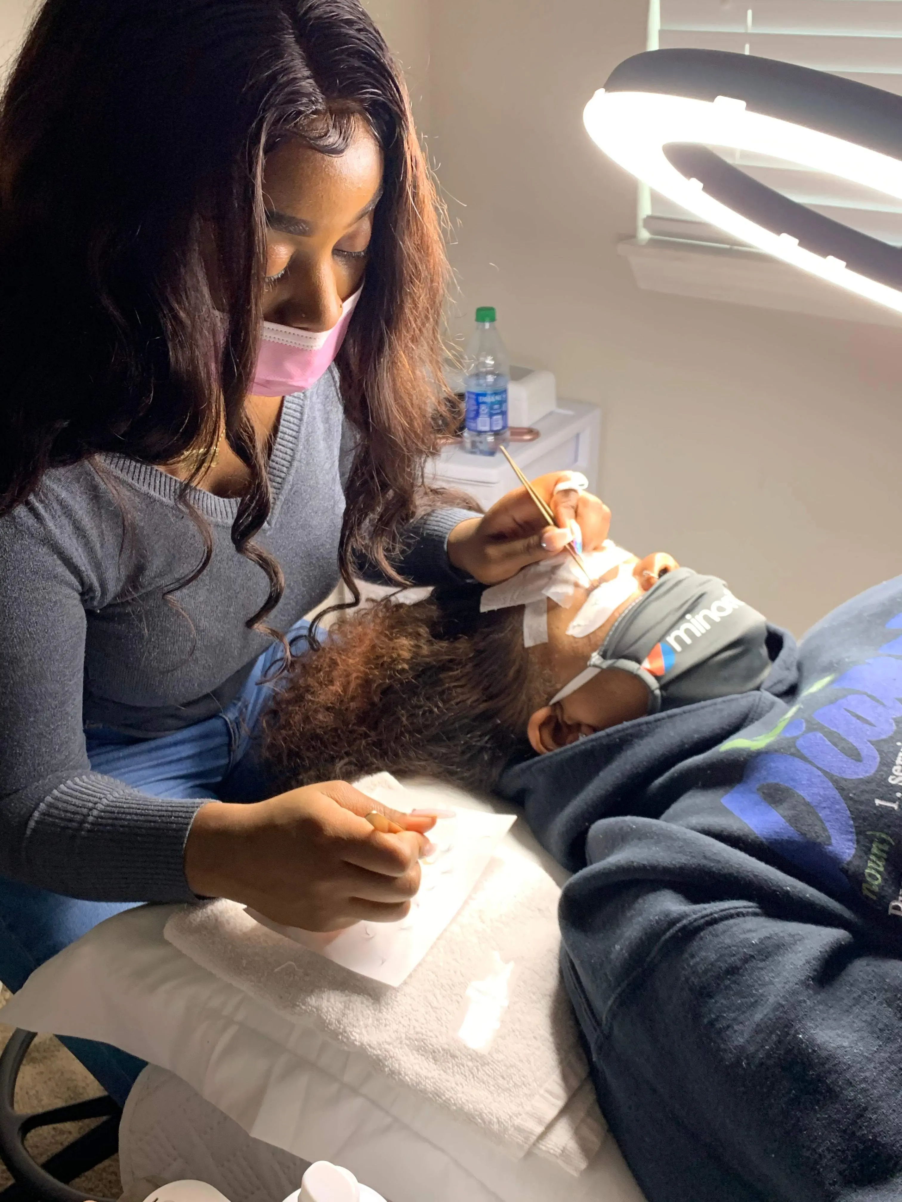 Pink Empire Virtual Lash Class Sign Up - Complete Lash Kit with Training Materials, Learn to Become a Lash Artist & Increase Client Base - Cosmetic, Makeup, Eyelashes Extensions, Eyelashes, Eyelash Extensions