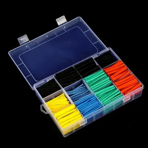 High-Temperature Resistant Heat Shrink Tubing, 127/164/328/530pcs, Phone Data Cable Protector, Automotive Industrial Appliance Use