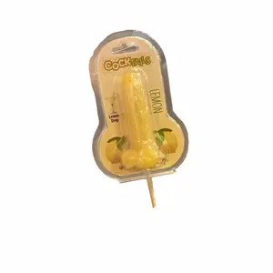 Cocktails-Flavored Lemon Gummy Snack