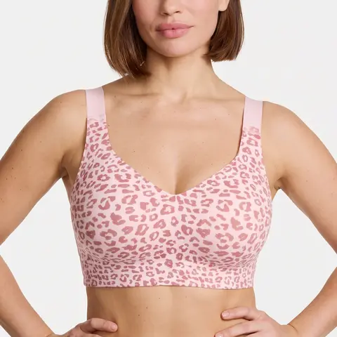 Women's Jelly Bra, Wireless Seamless Comfort Bra, Full Coverage Push-Up Bra, Padded T-Shirt Bra, No Underwire Supportive Bra, Supportive Lift Bra for Full Bust, Everyday Wear Bra