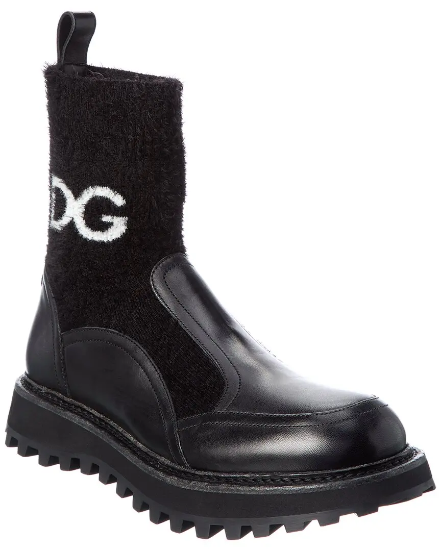 Dolce & Gabbana Leather Boot