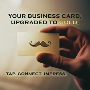 GalacticLasers | 24K Gold Plated NFC digital Contact Card – “Make your first impression legendary” | Great for Business, Influencers, or High-End Brands | Buy Your Tap-Enabled Metal Card | Durable • High-Impact • Sleek AF