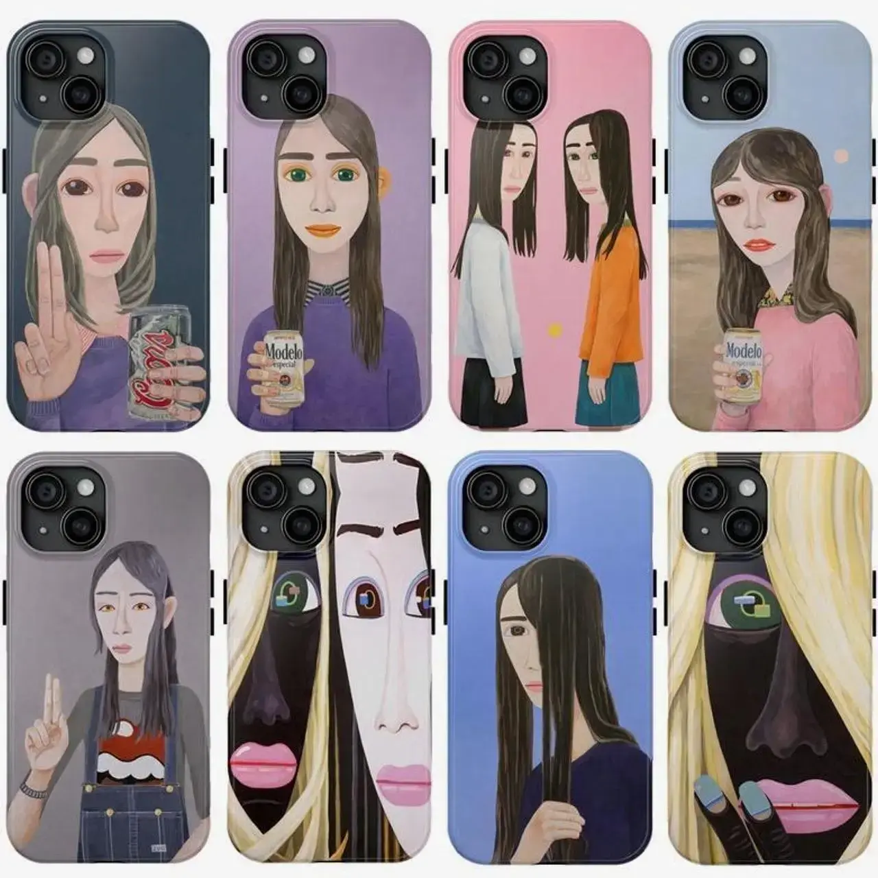 Raf Simons x Brian Calvin Themed Phone Case Premium Matte Texture, Protection, Shockproof, Anti-Drop, Anti-Fingerprint For IPhone 17-11