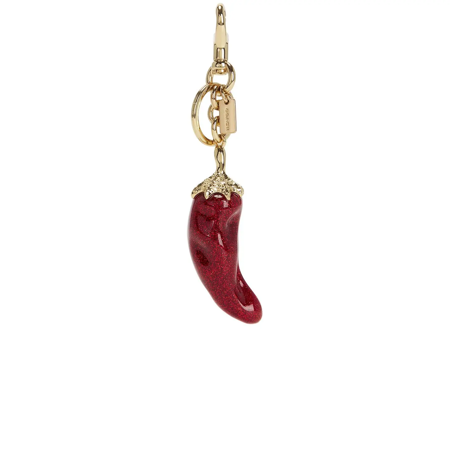 Coach Chili Pepper Bag Charm in Red Coach Chili Pepper Bag Charm in Red